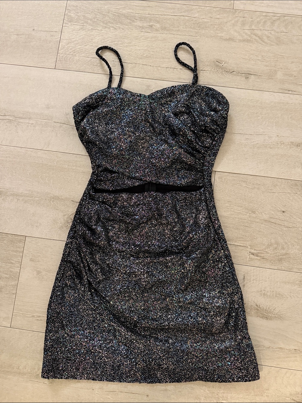 Zara Patterned Cut Out Dress - Picture 8 of 10